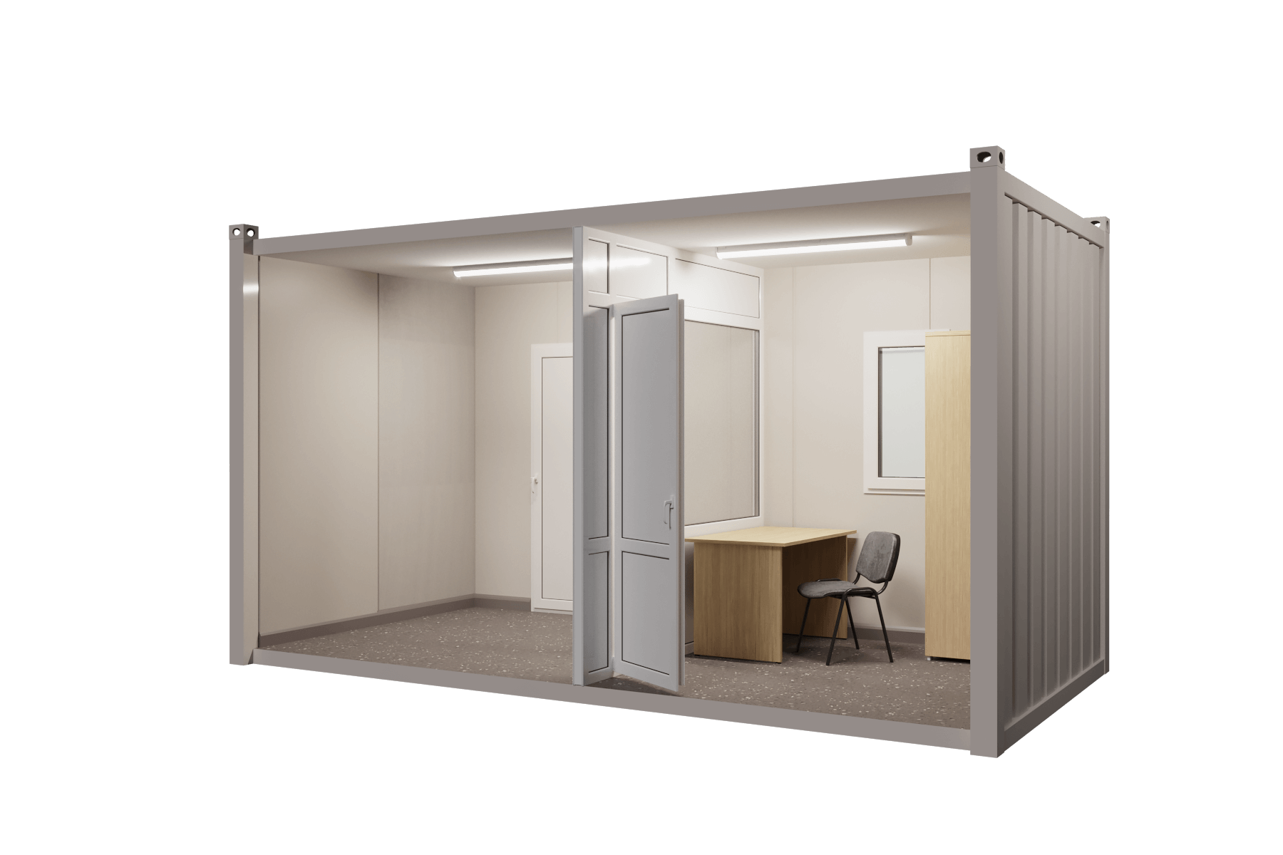 Checkpoint (guard post) container for rent