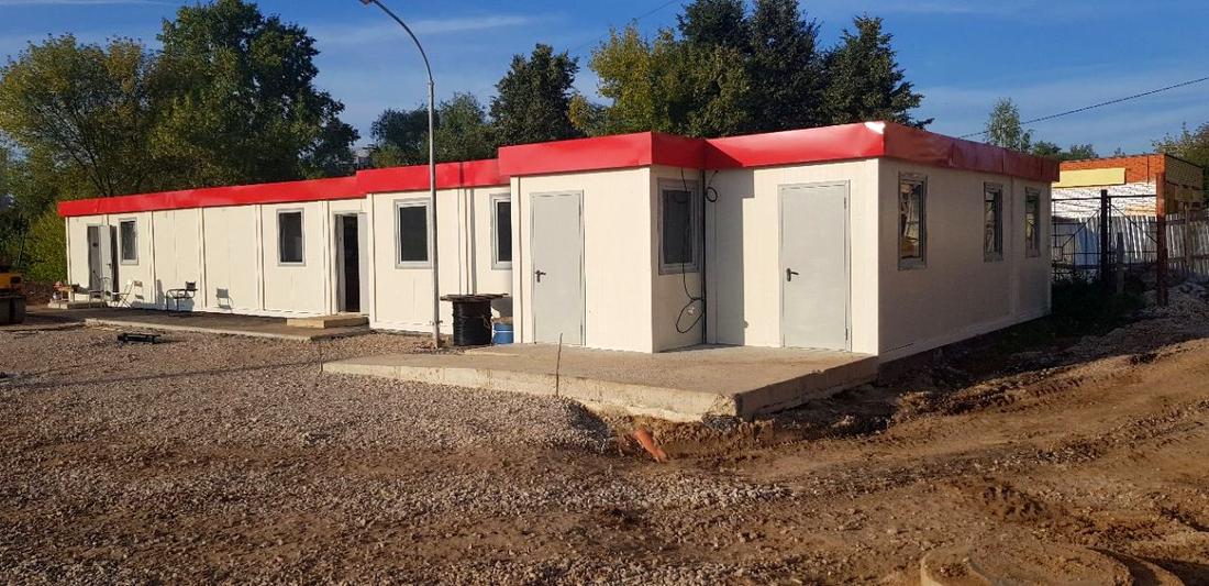 Жилой корпус вахтового городка
